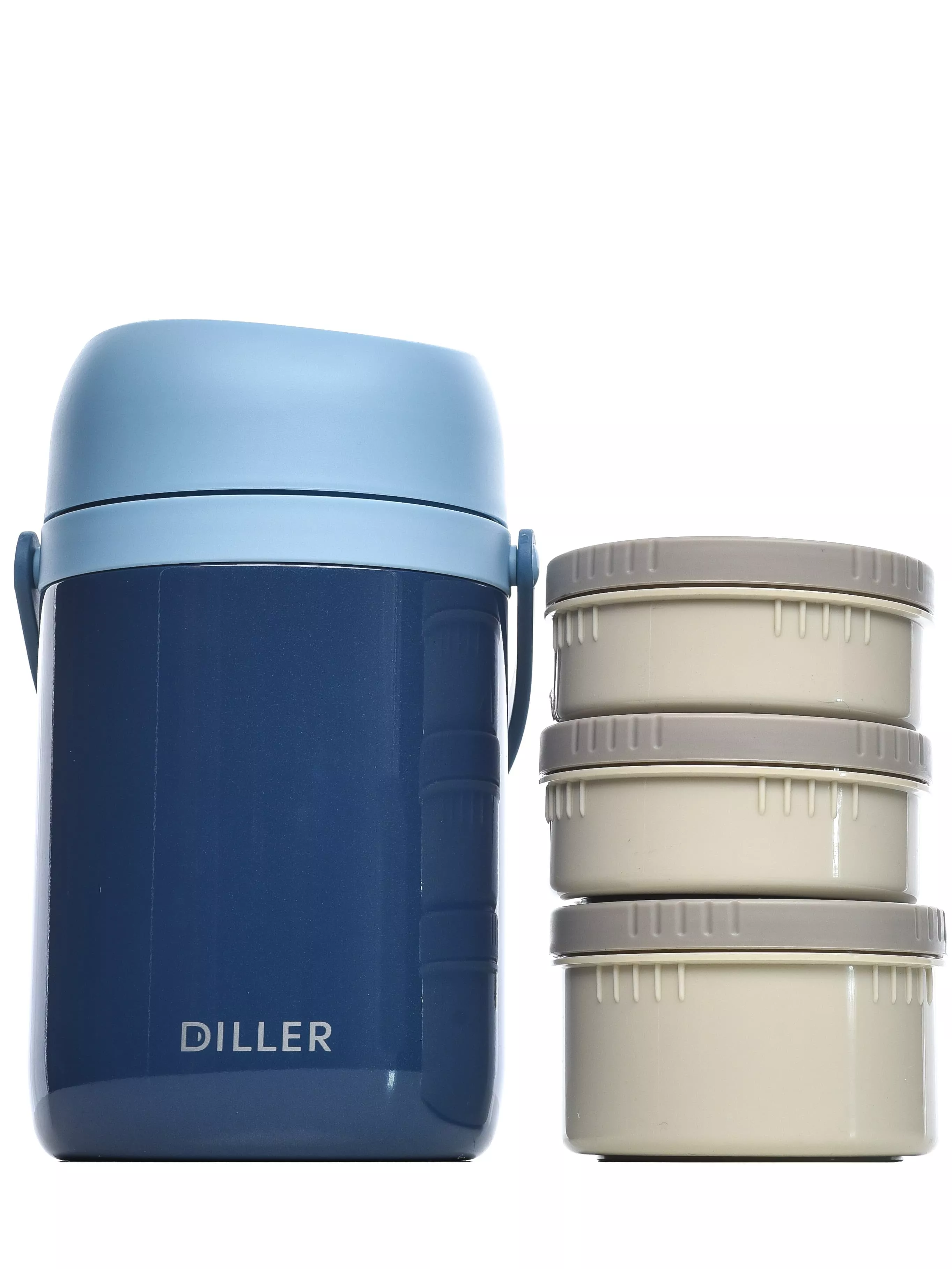 Термоконтейнер для еды Diller 8926 1900 ml (Синий)