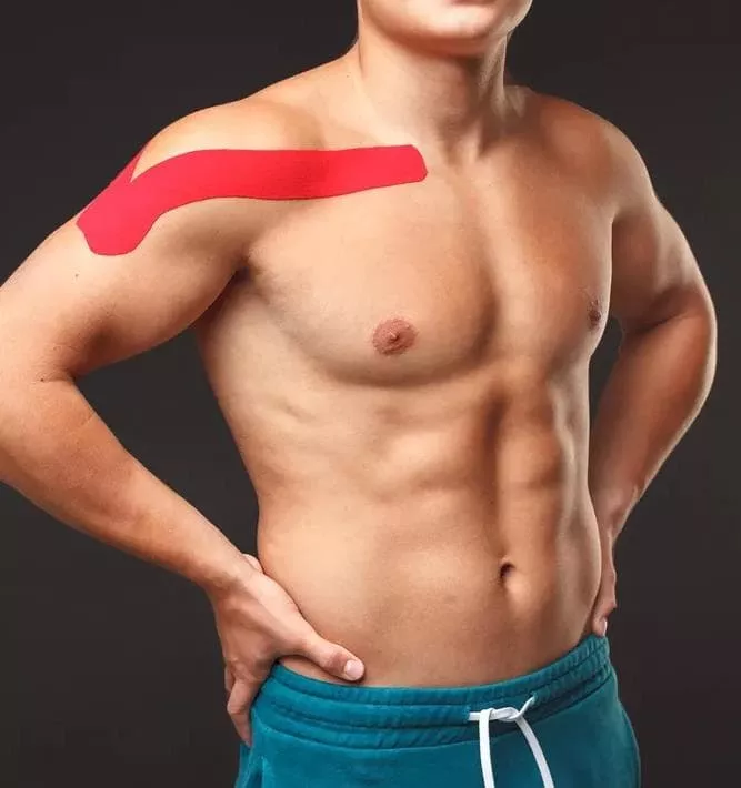 FitRule Кинезио Тейп Tape Premium 5 cм х 5 м (Красный)