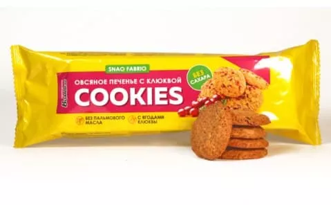 Bombbar SNAQ FABRIQ Печенье Овсяное 180g (х12)