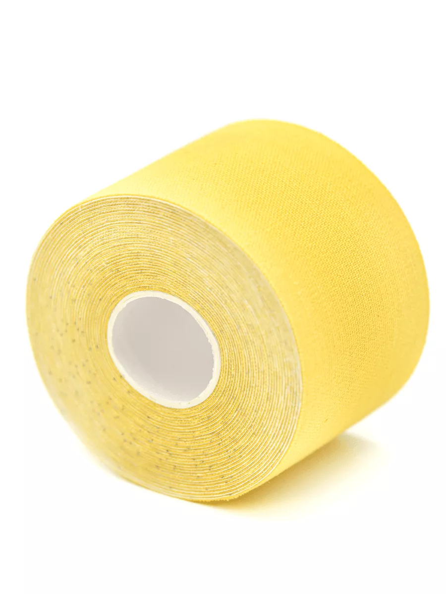 FitRule Кинезио Тейп Tape 5 cм х 5 м (Желтый)