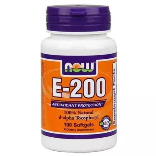 NOW E-200 Da 100 softgels