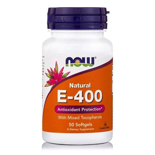 NOW E-400 DA 50 softgel