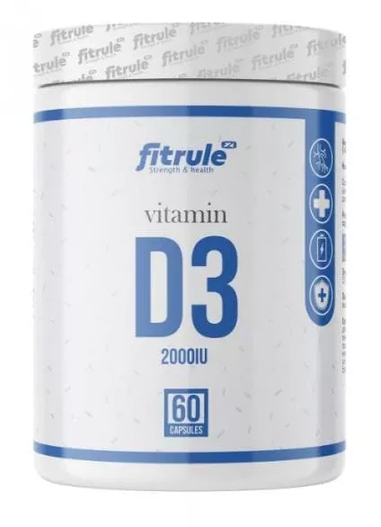Fitrule Vitamin D3 2000 IU 60 caps