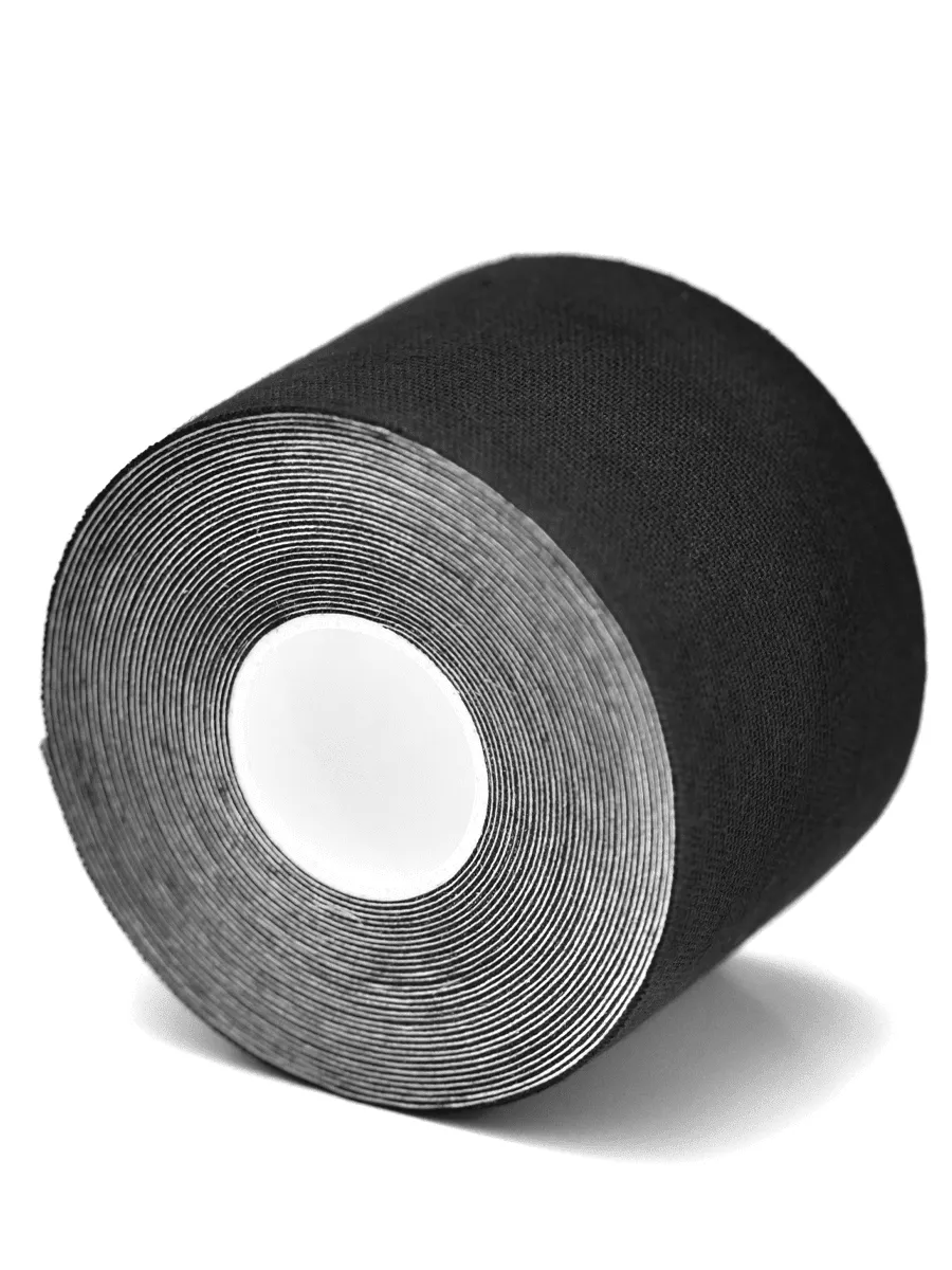 FitRule Кинезио Тейп Tape 5 cм х 5 м (Черный)