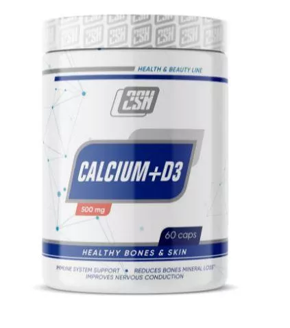 2SN Calcium + D3 500mg 60 caps
