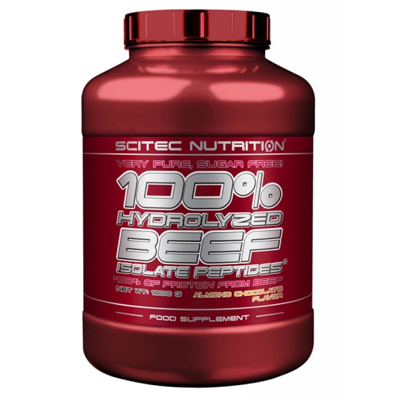 Scitec 100% Hydrolized Beef Isolate 1800g фото