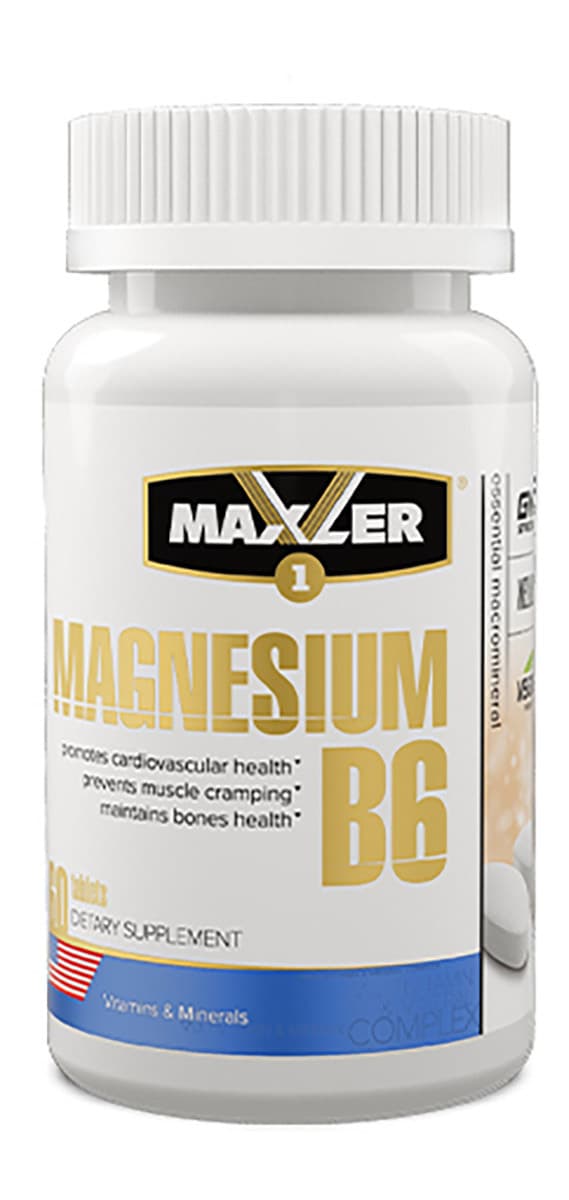 Maxler Magnesium B6 60 caps