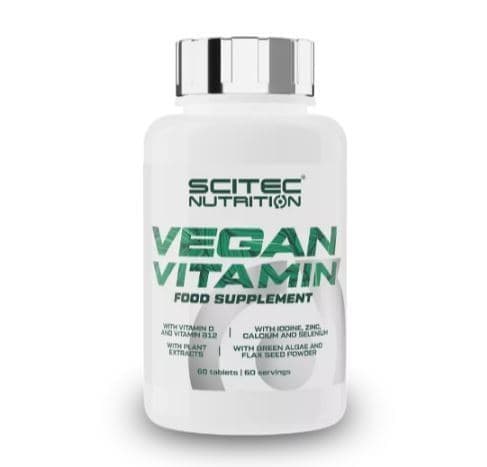 Scitec Vegan Vitamin 60 tab фото