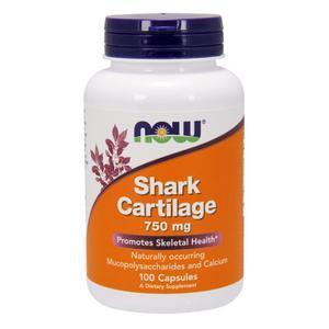 NOW Shark Cartilage 750mg 100 caps фото