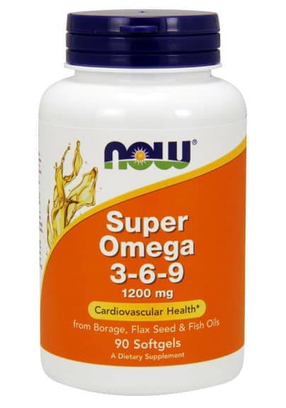 NOW Super Omega 3-6-9 1200 mg 90 sof фото