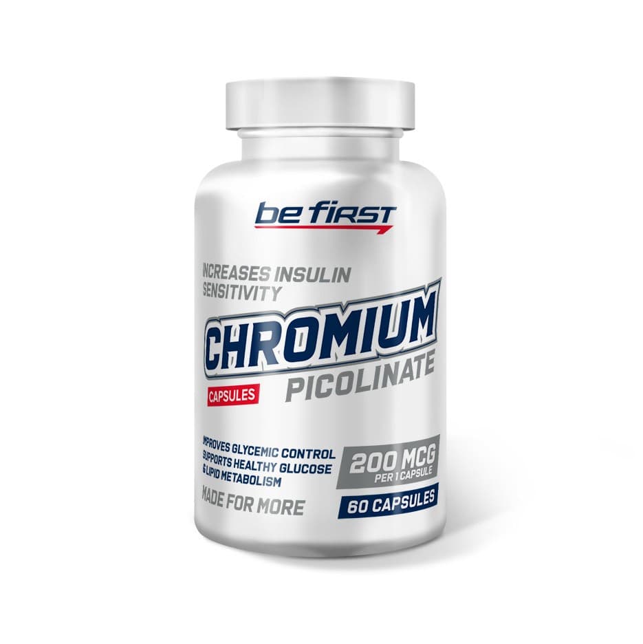 Be First Chromium Picolinate 60 caps