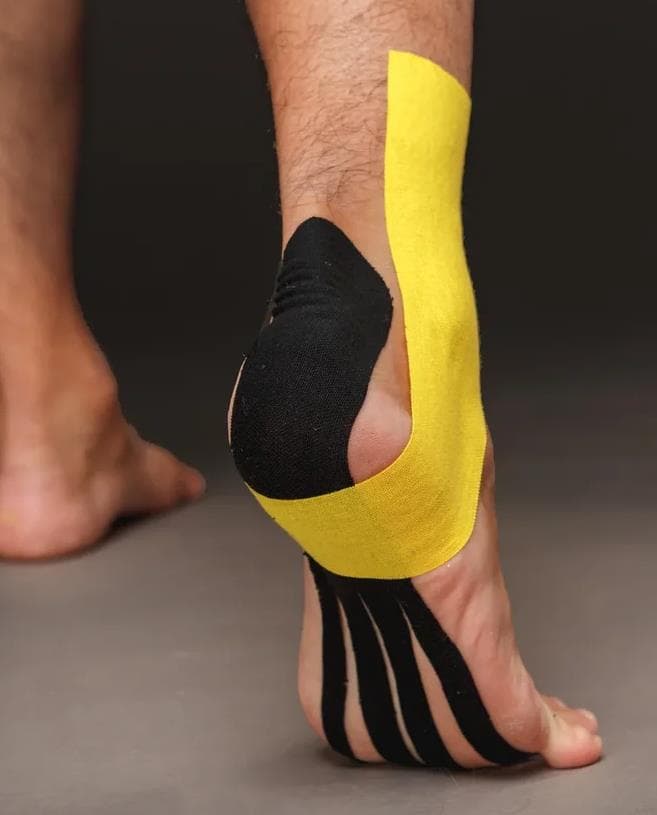 FitRule Кинезио Тейп Tape 7,5 cм х 5 м (Желтый)