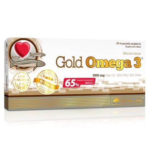 Olimp Gold Omega-3 1000mg 60 caps фото