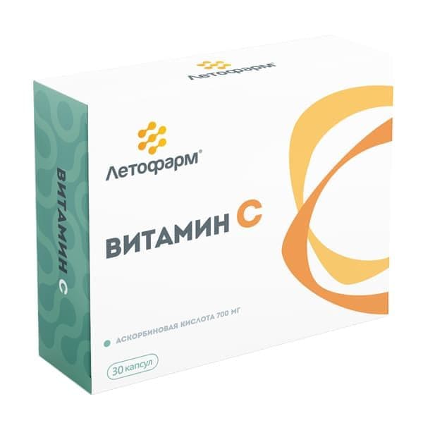 LetoPharm Vitamin C 30caps фото