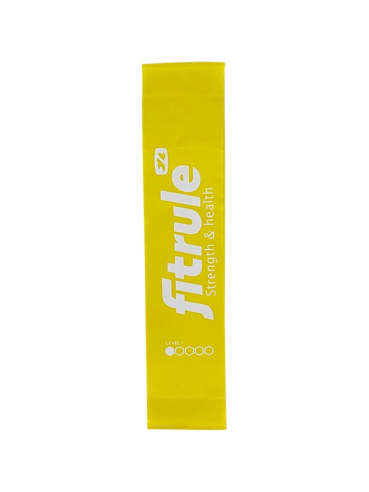 FitRule Фитнес-резинка для ног (Желтая 3кг)
