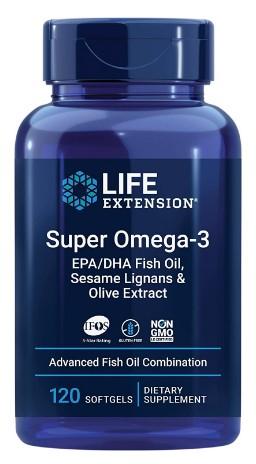 картинка LIFE Extension Super Omega-3 EPA/DHA Fish Oil Sesame Lignans Olive Extract 60 sgels от магазина спортивного питания «2scoop»