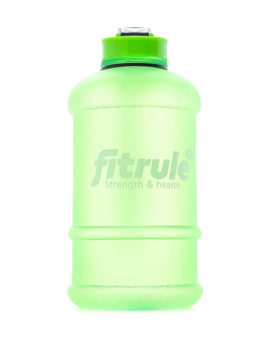FitRule Бутыль прорезиненная крышка щелчок 1,3L (Зеленая) фото