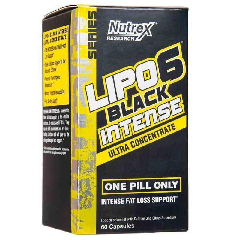 Nutrex Lipo-6 Black Ultra Concentrate Intense 60 caps фото