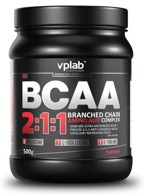 VP Laboratory BCAA 2:1:1 500g фото