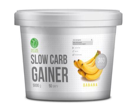 Nature Foods Slow Carb Gainer 5000g Ведро
