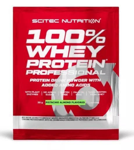 Scitec 100% Whey Protein Profesional 30g фото