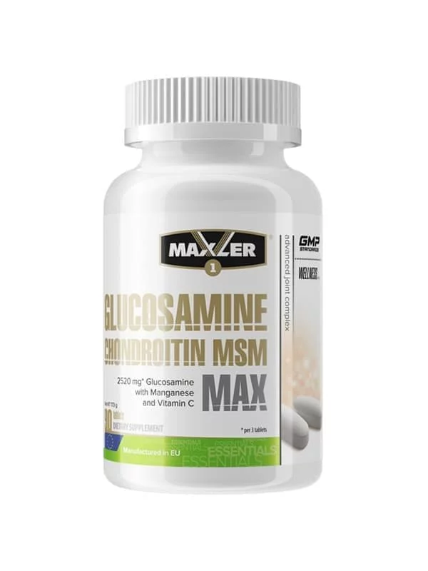 Maxler Glucosamine-Chondroitin-MSM MAX 90 tabs фото