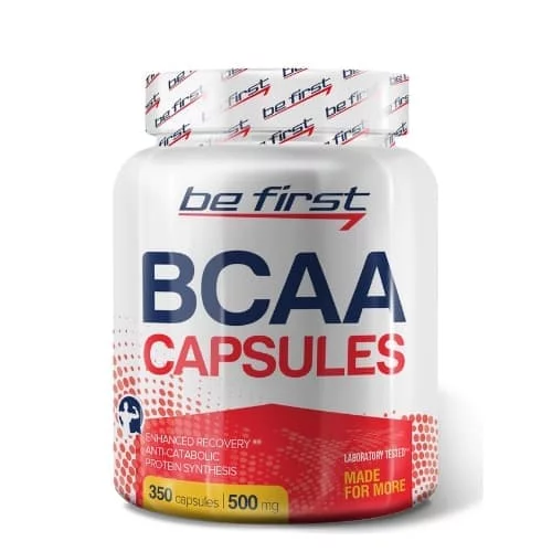 BeFirst BCAA Capsules 350 caps фото