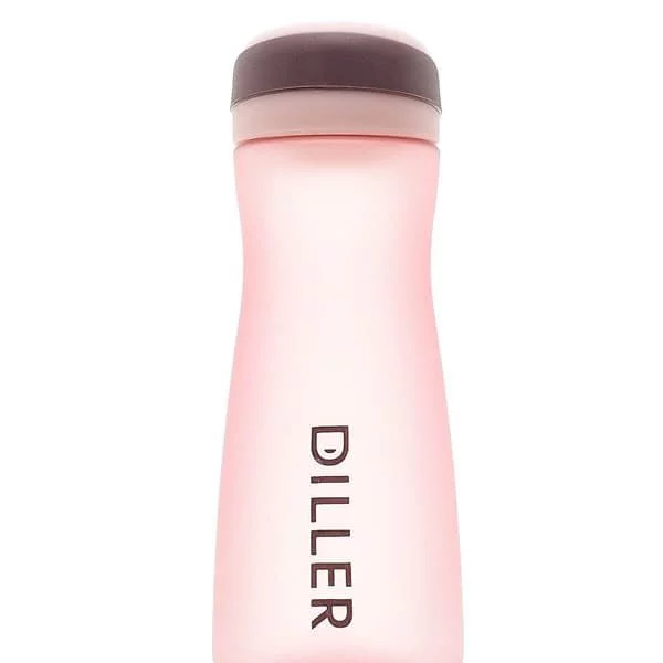 Diller Бутылка для воды D19 500ml (Розовая) фото